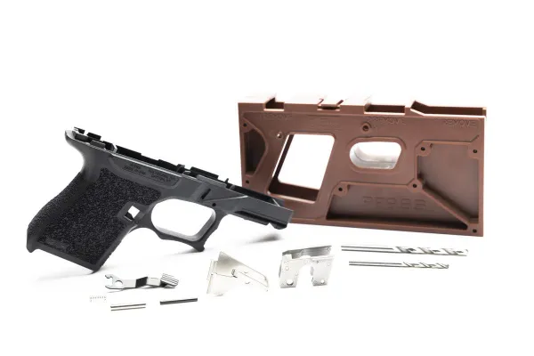 Polymer80 PF9SS Glock 43 Compatible 80% Frame Kit, Black — image 2